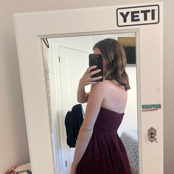 FOREVER 21 Red Strapless Dress - Picture 8 of 8